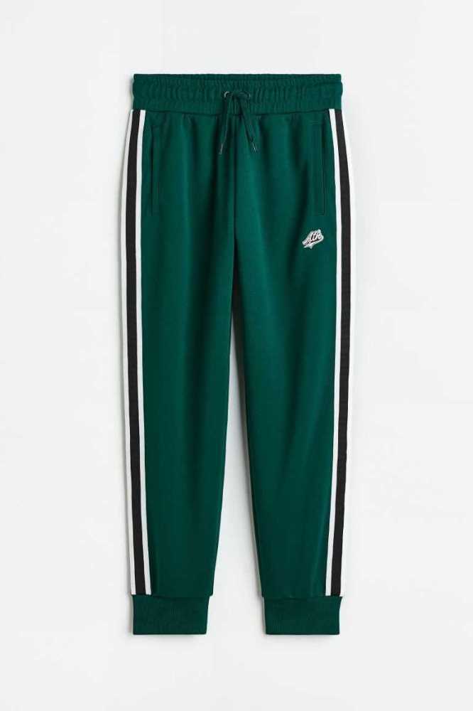 Pantalones Jogger H&M Niños Verdes Oscuro | 801769LXD