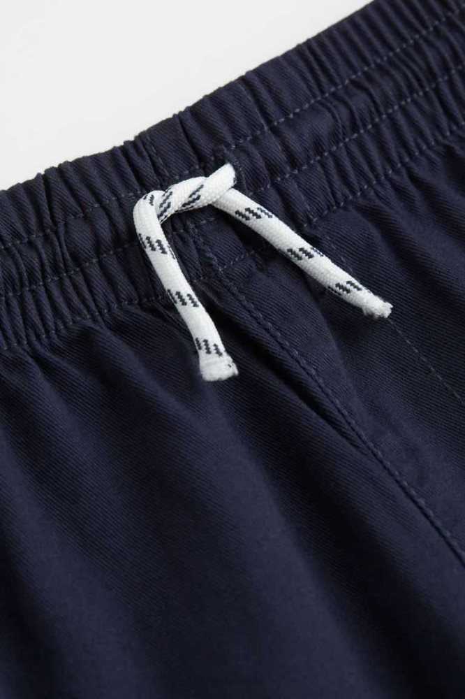 Pantalones Jogger H&M Relaxed Fit Niños Azul Marino Azules | 571026FNB