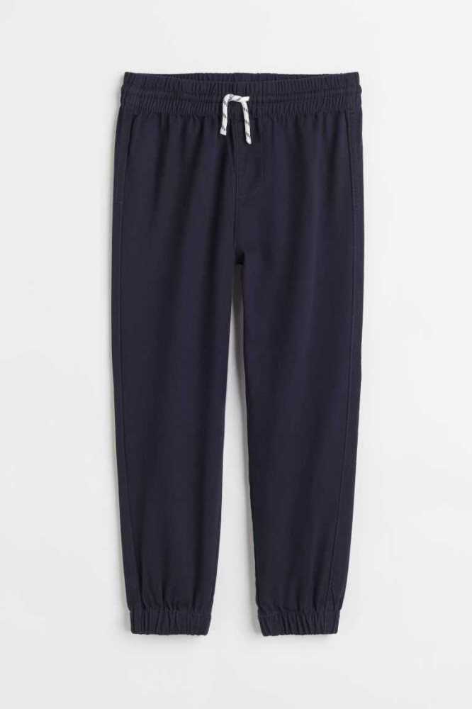 Pantalones Jogger H&M Relaxed Fit Niños Verdes Oscuro | 635294WNG