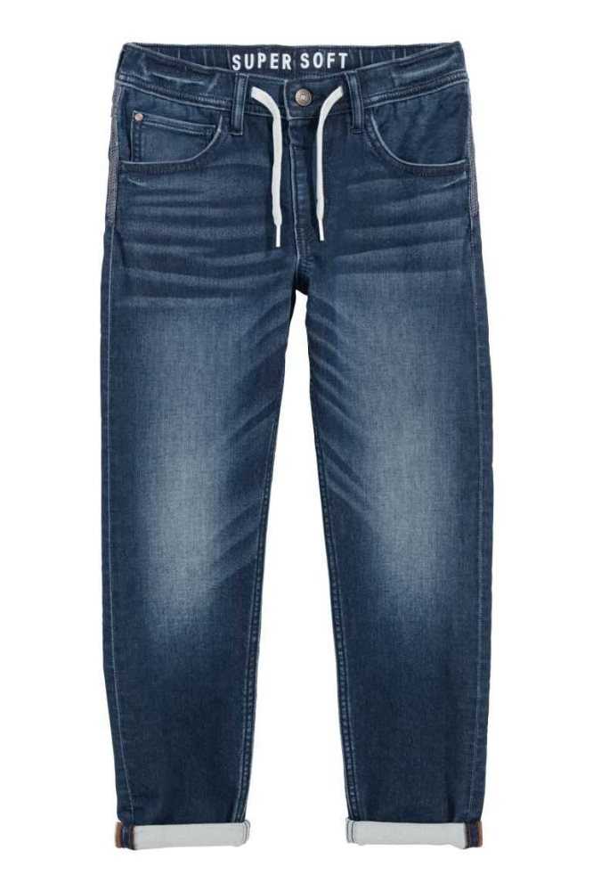 Pantalones Jogger H&M Super Soft Denim Niños Azules | 086273VHM