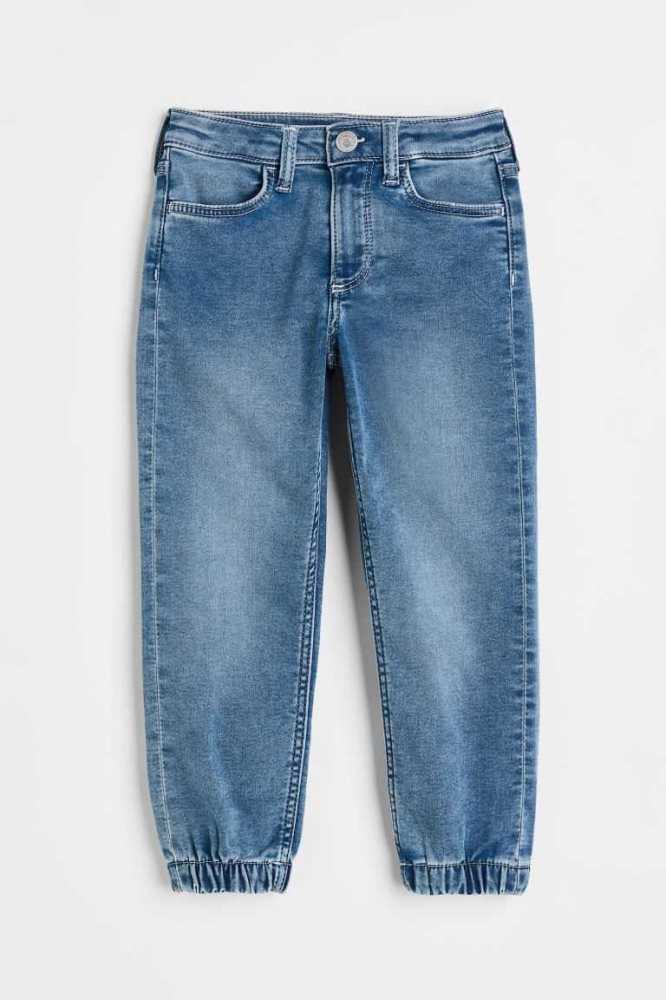 Pantalones Jogger H&M Super Soft Denim Niños Azules | 495287YGF