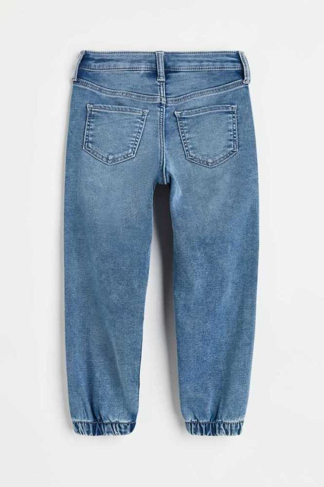 Pantalones Jogger H&M Super Soft Denim Niños Azules | 495287YGF