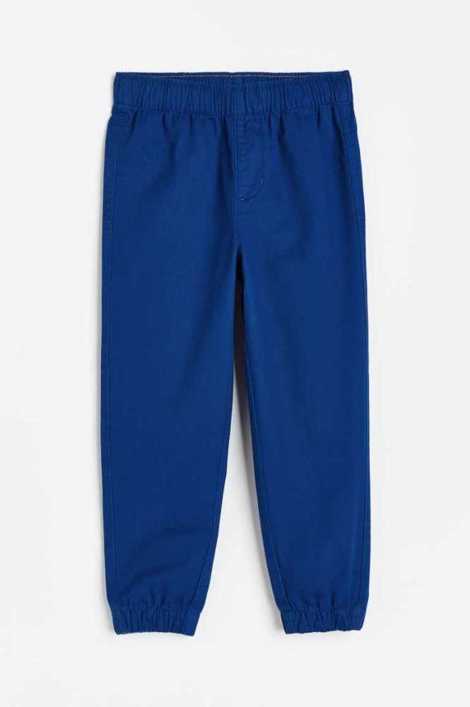 Pantalones Jogger H&M Twill Niños Azules Claro | 956031PFV