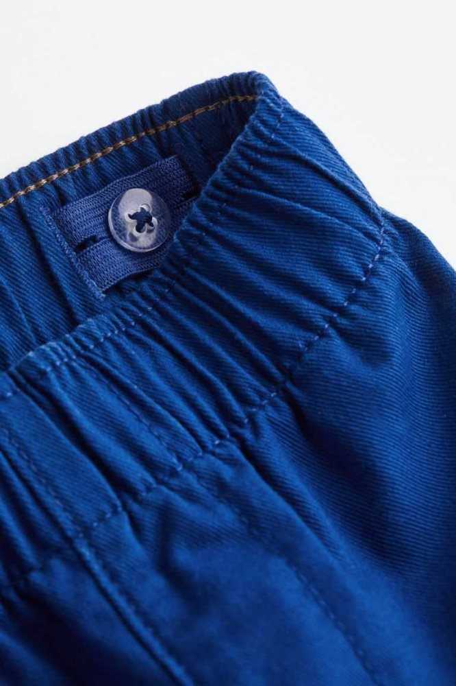 Pantalones Jogger H&M Twill Niños Azules Claro | 956031PFV