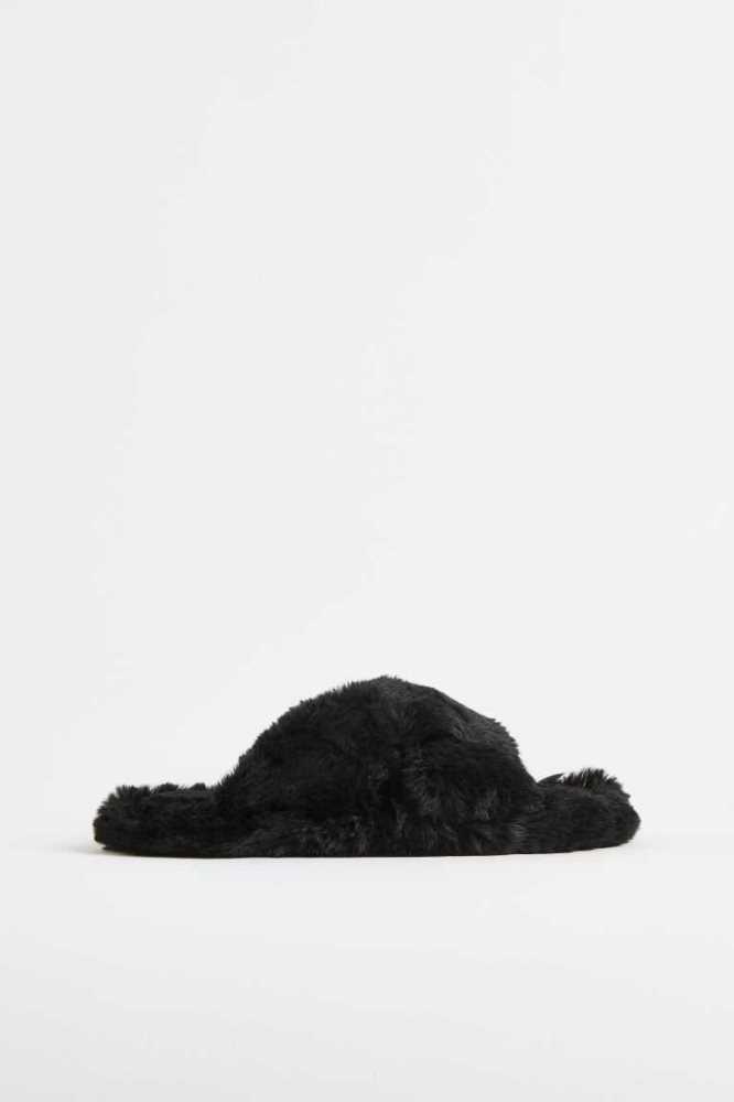 Pantuflas H&M Fluffy Niños Morados Claro | 845273HCL