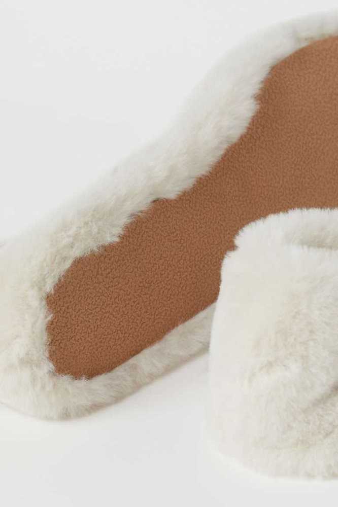 Pantuflas H&M Soft Indoor Mujer Beige | 237508YZG