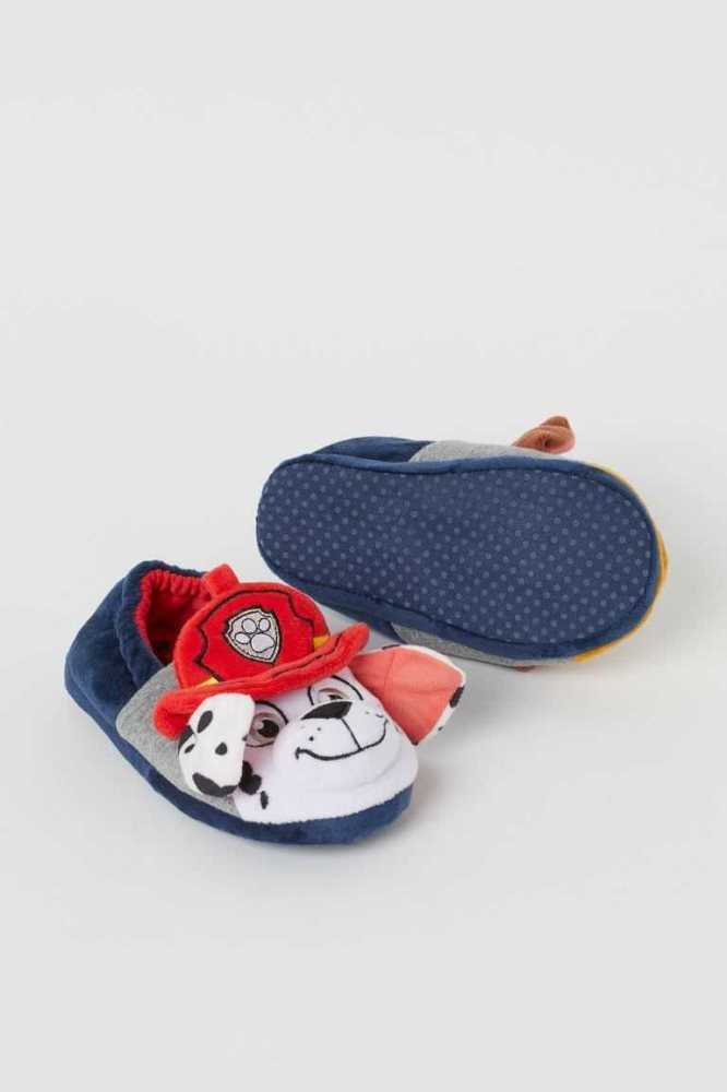 Pantuflas H&M Soft Niños Azules | 861274YVA