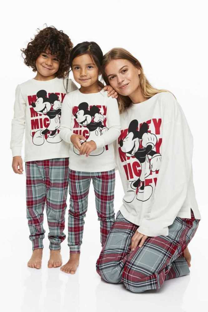 Paquete De Pijama H&M Printed Niños Blancos | 859146OBQ