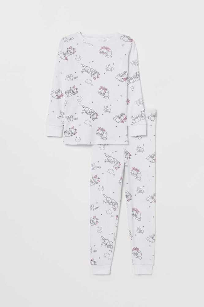 Paquete De Pijama H&M Printed Niños Grises | 897206PRH