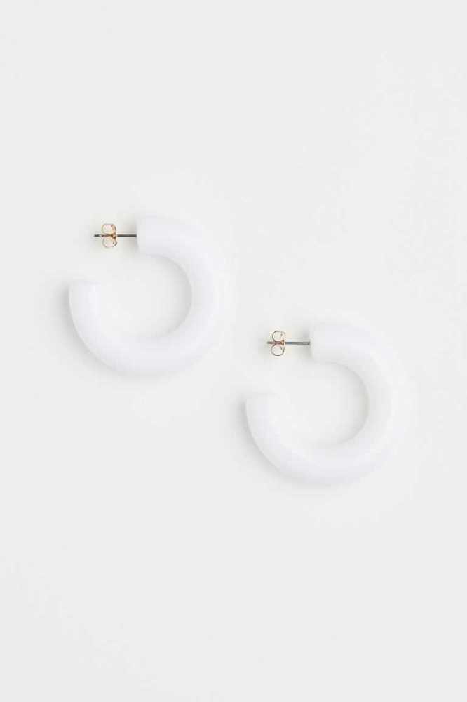 Pendientes H&M Hoop Mujer Morados | 539412UIP