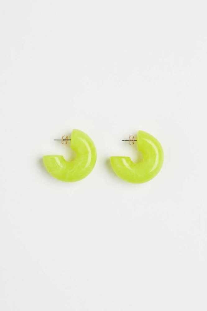 Pendientes H&M Hoop Mujer Rosas | 856019ZCS