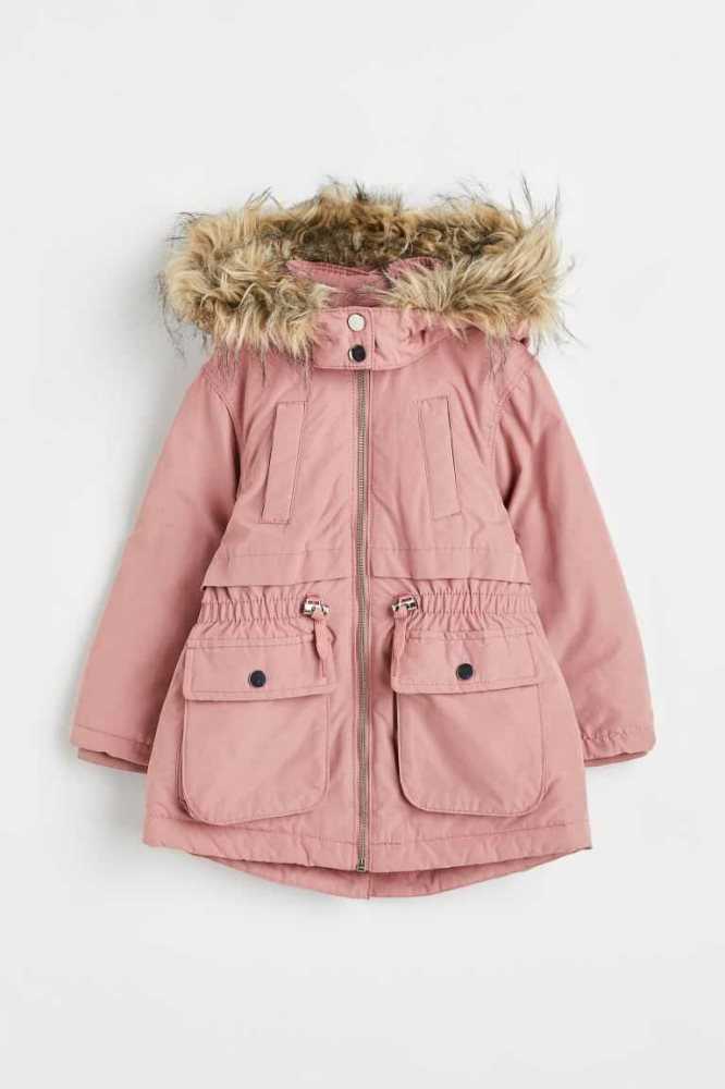 Ropa De Abrigo H&M Acolchado Parka Niños Azules Oscuro | 624975ZAK