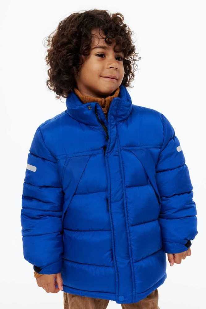 Ropa De Abrigo H&M Agua-repellent Invierno Jacket Niños Azules Claro | 542081QBV