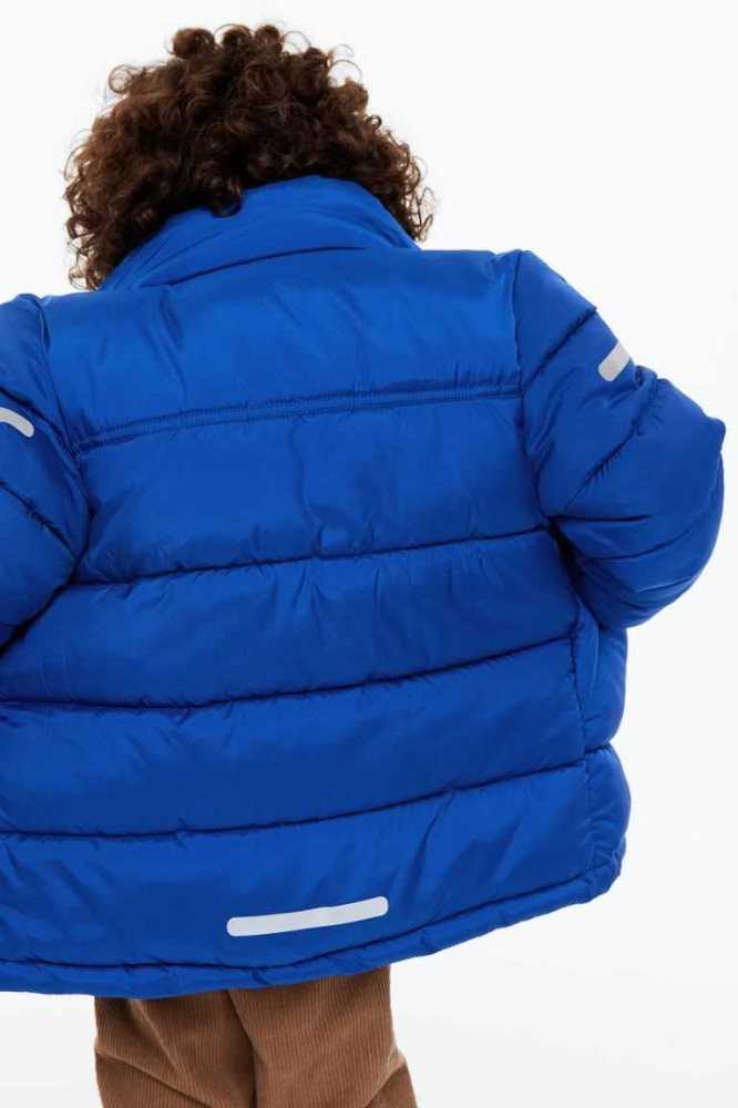 Ropa De Abrigo H&M Agua-repellent Invierno Jacket Niños Azules Claro | 542081QBV