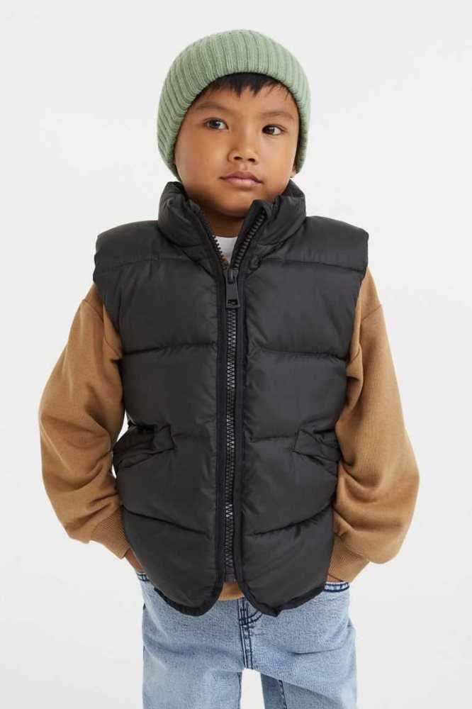 Ropa De Abrigo H&M Agua-repellent Puffer Vest Niños Marrom | 703458SEC