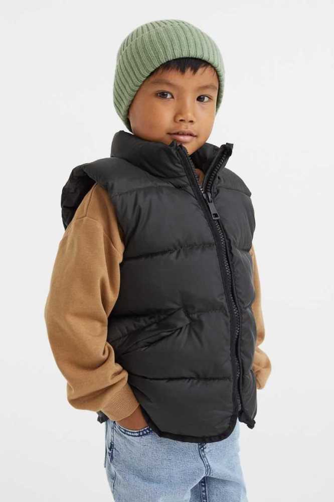 Ropa De Abrigo H&M Agua-repellent Puffer Vest Niños Marrom | 703458SEC