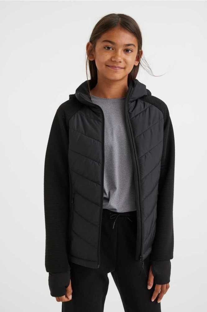 Ropa De Abrigo H&M Encapuchado Sports Jacket Niños Morados Claro | 214859PXR