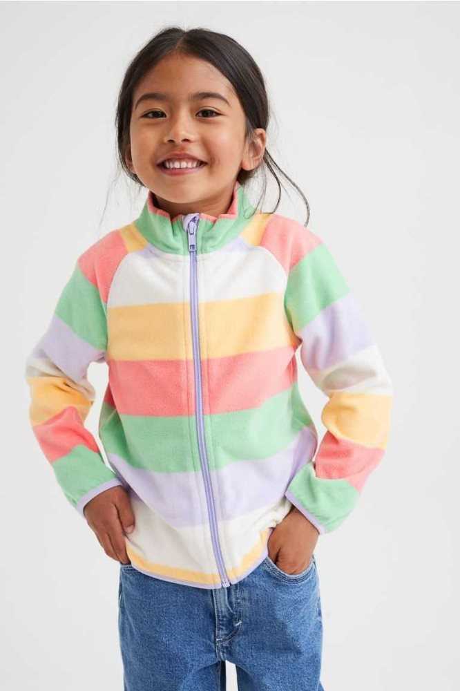 Ropa De Abrigo H&M Fleece Jacket Niños Morados Claro | 157834BNO