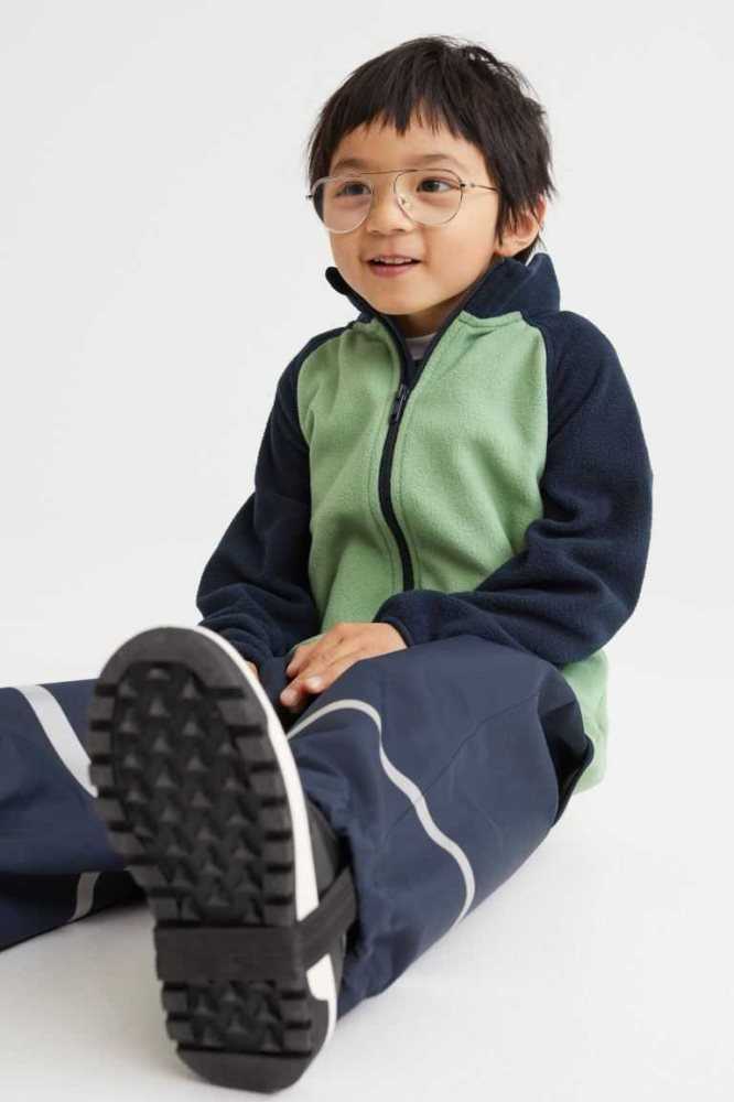 Ropa De Abrigo H&M Fleece Jacket Niños Verdes Claro Azules Oscuro | 410352GRK