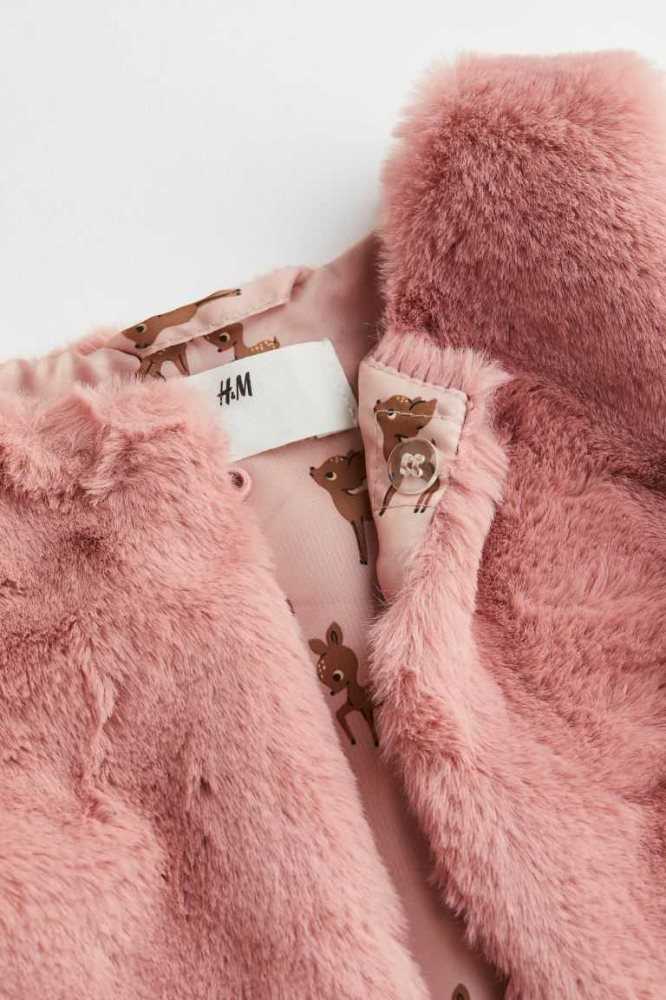 Ropa De Abrigo H&M Fluffy Vest Niños Rosas | 356814OJY