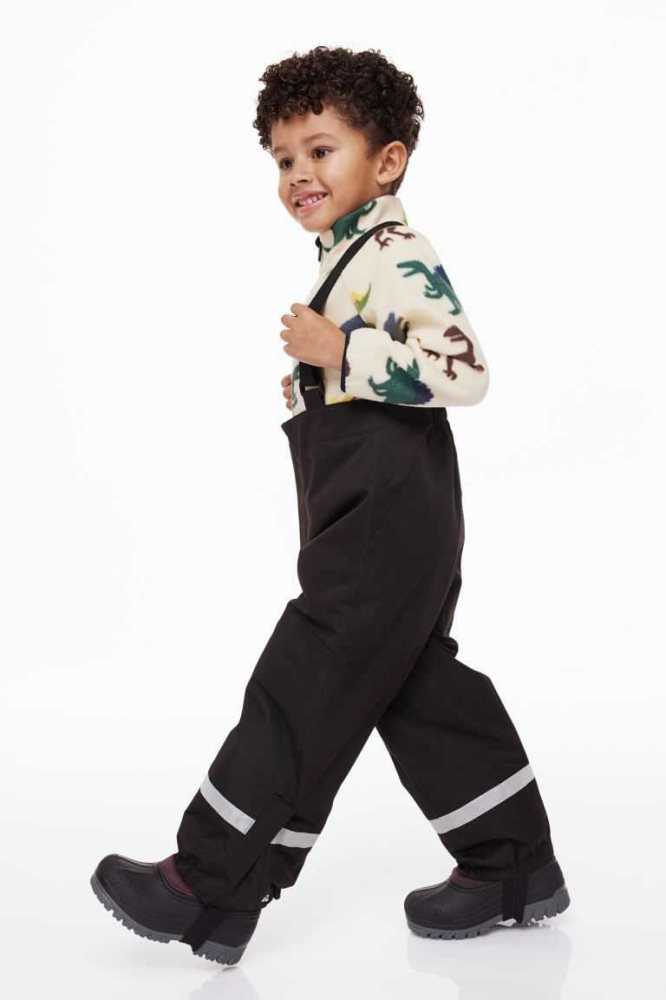 Ropa De Abrigo H&M Impermeables Outdoor Pants Niños Negros | 271309UGY