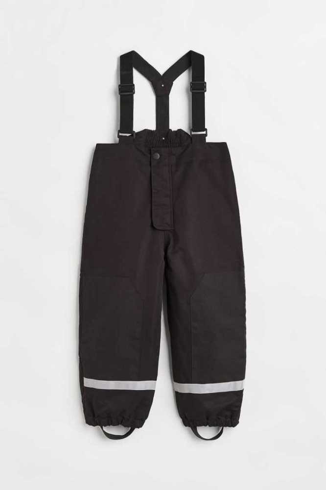 Ropa De Abrigo H&M Impermeables Outdoor Pants Niños Negros | 271309UGY