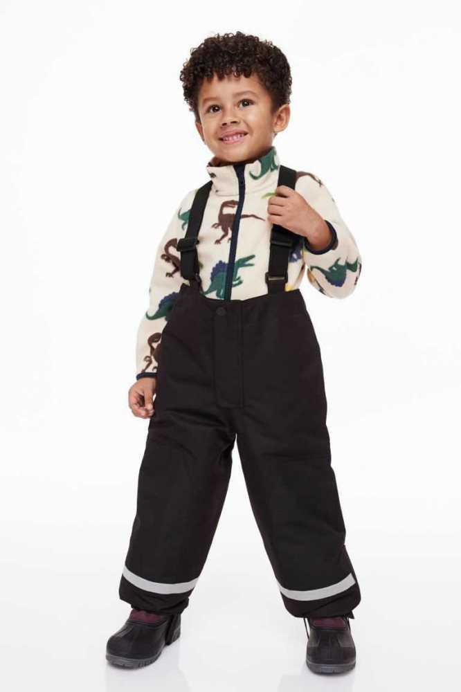 Ropa De Abrigo H&M Impermeables Outdoor Pants Niños Negros | 358692WQM