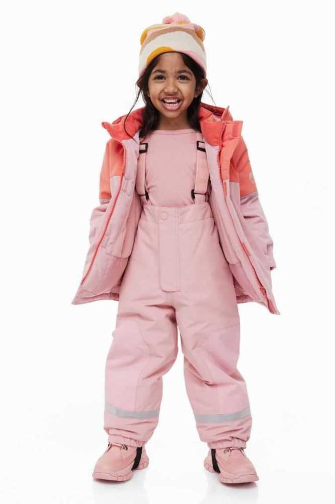 Ropa De Abrigo H&M Impermeables Outdoor Pants Niños Rosas Claro | 769208ODF