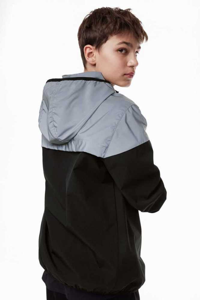 Ropa De Abrigo H&M Reflective Sports Jacket Niños Negros | 129345WCQ