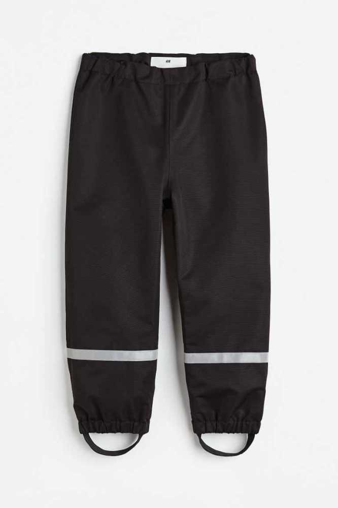 Ropa De Abrigo H&M Viento/waterproof Rain Pants Niños Negros | 645312EPR