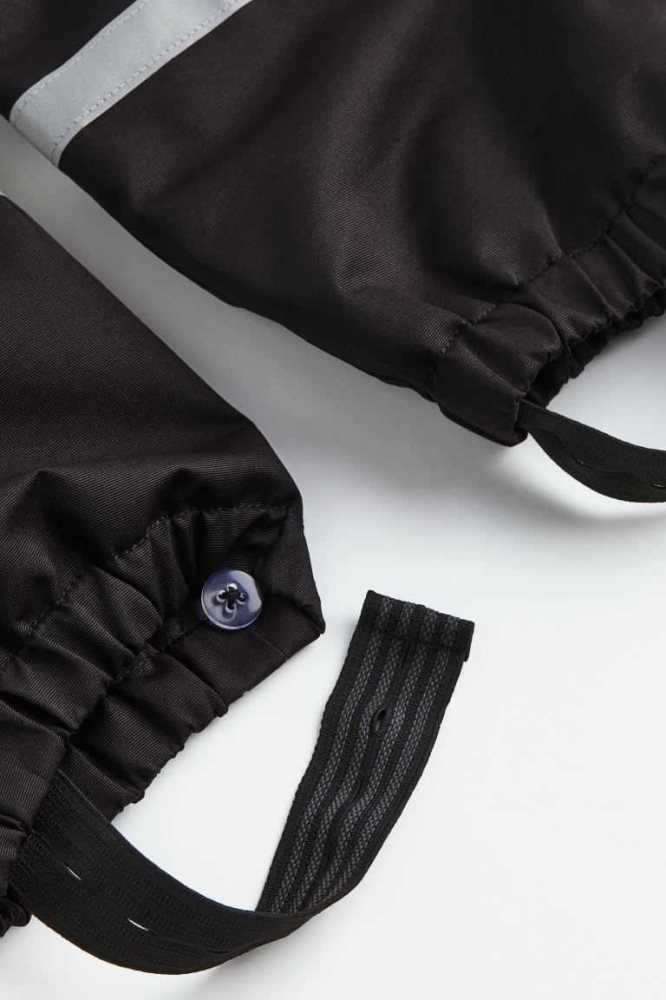 Ropa De Abrigo H&M Viento/waterproof Rain Pants Niños Negros | 645312EPR