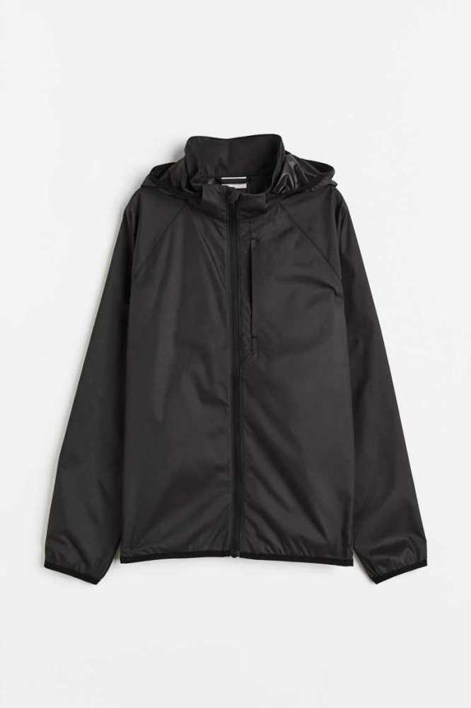 Ropa De Abrigo H&M Windbreaker Niños Negros | 013247LOM