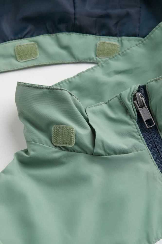 Ropa De Abrigo H&M Windbreaker Niños Verde Oliva Verdes | 385694ZKC