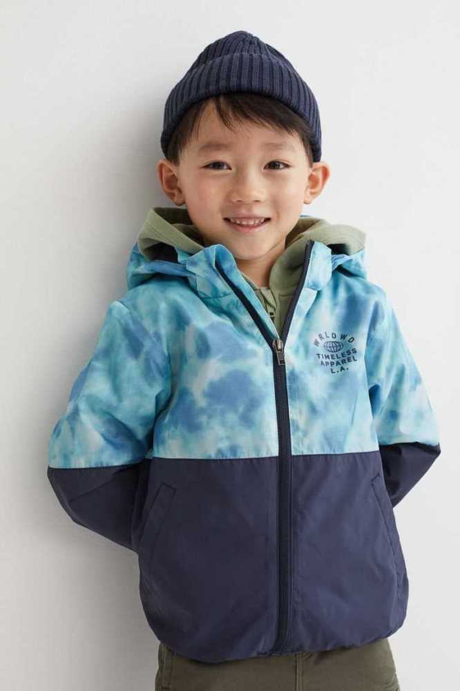 Ropa De Abrigo H&M Windbreaker Niños Verde Oliva Verdes | 385694ZKC