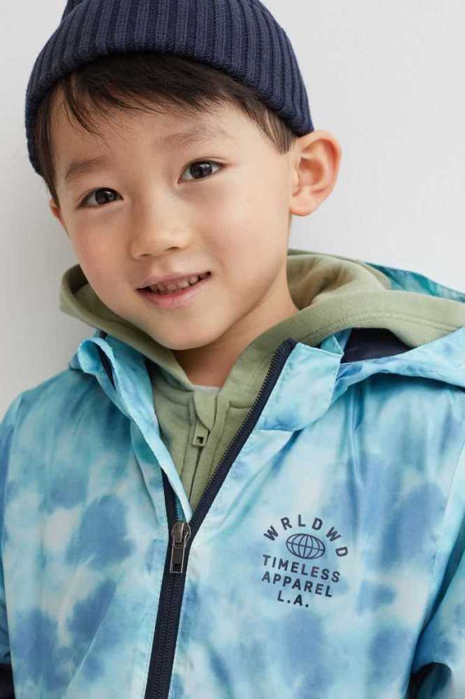 Ropa De Abrigo H&M Windbreaker Niños Verde Oliva Verdes | 385694ZKC