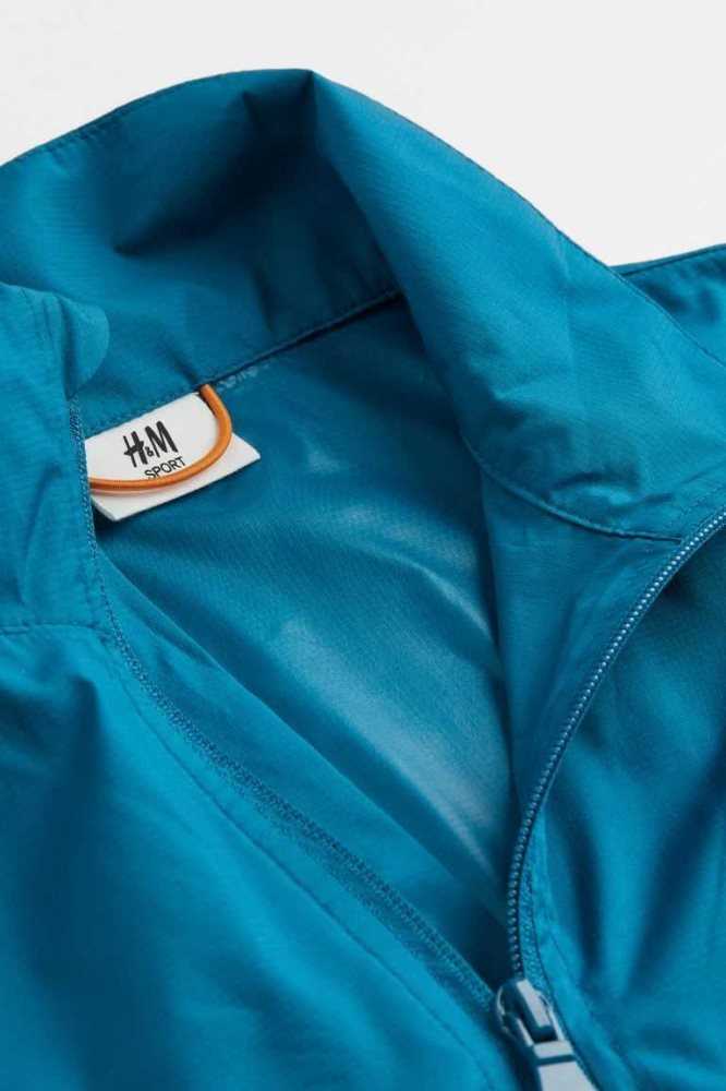 Ropa De Abrigo H&M Windproof Anorak Niños Azules | 389407SWK