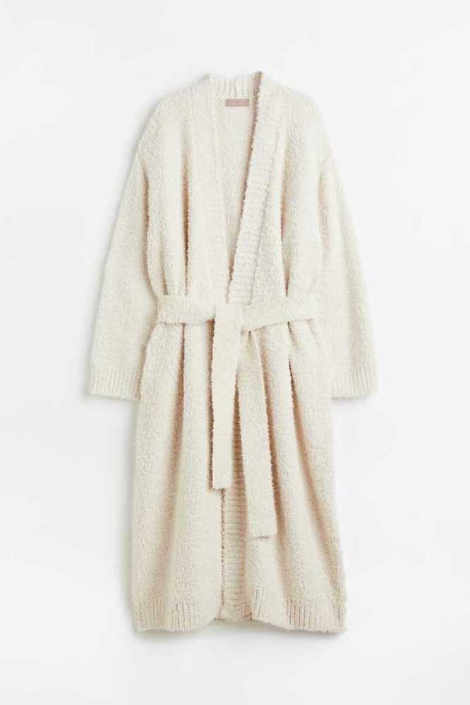 Ropa De Dormir H&M Fluffy Bathrobe Mujer Beige | 231564CXF