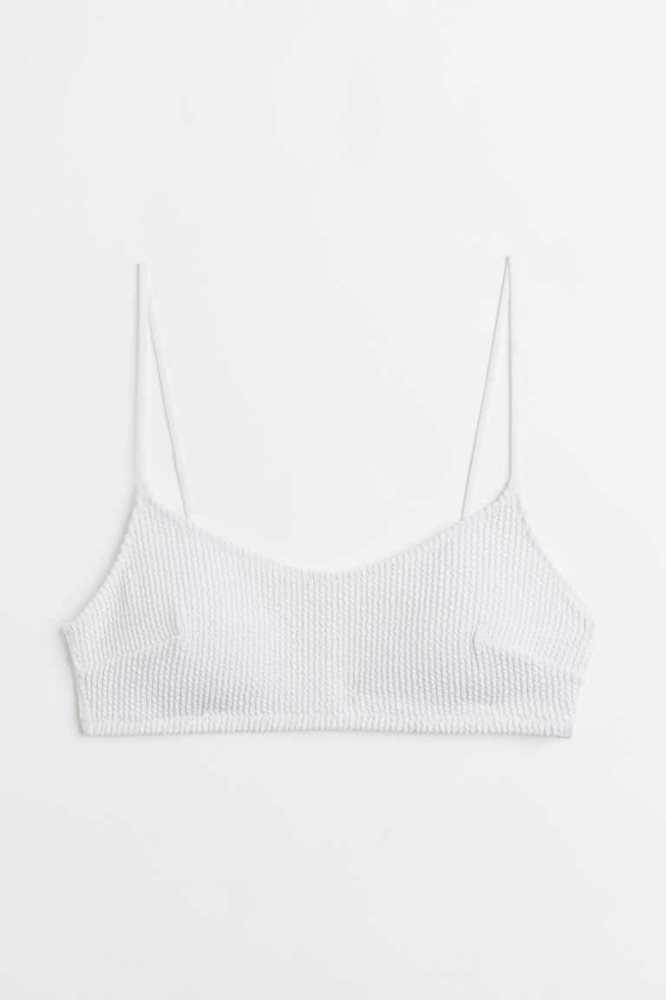 Ropa De Playa H&M Acolchado Bikini Top Mujer Morados Claro | 482371MIQ