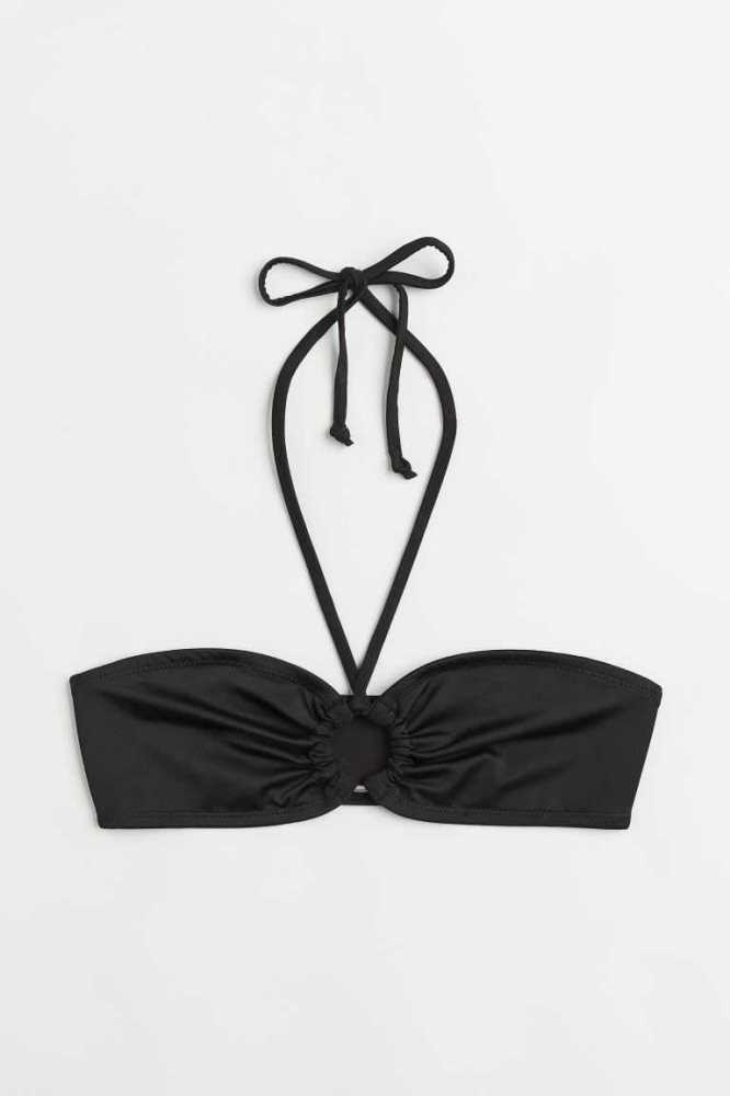 Ropa De Playa H&M Bandeau Bikini Top Mujer Morados Claro | 754280MKN