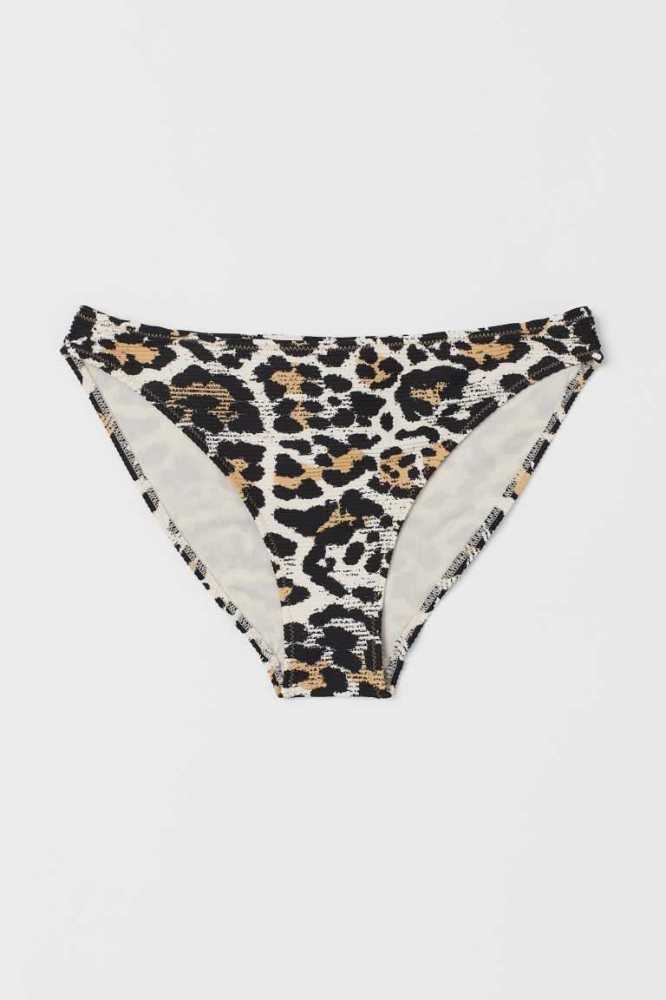 Ropa De Playa H&M Bikini Bottoms Mujer Amarillos Claro | 267159JGP