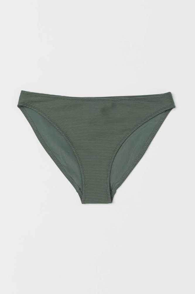 Ropa De Playa H&M Bikini Bottoms Mujer Amarillos Claro | 267159JGP