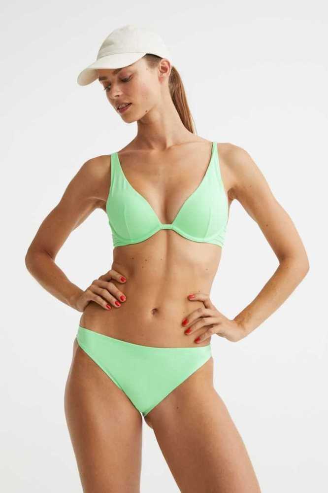 Ropa De Playa H&M Bikini Bottoms Mujer Amarillos | 452096FUE