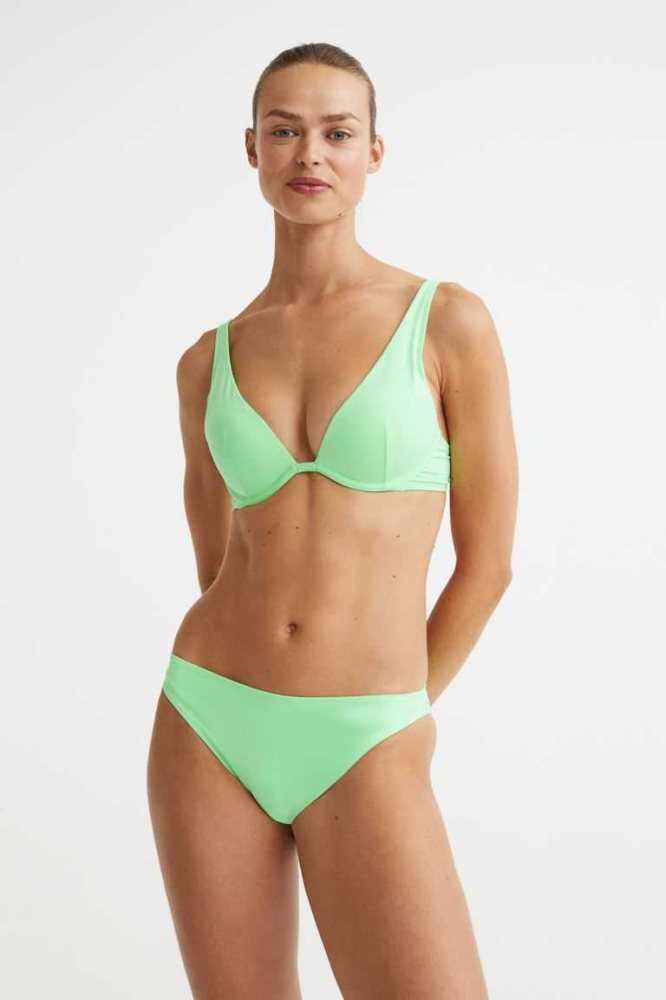 Ropa De Playa H&M Bikini Bottoms Mujer Amarillos | 685940KIF