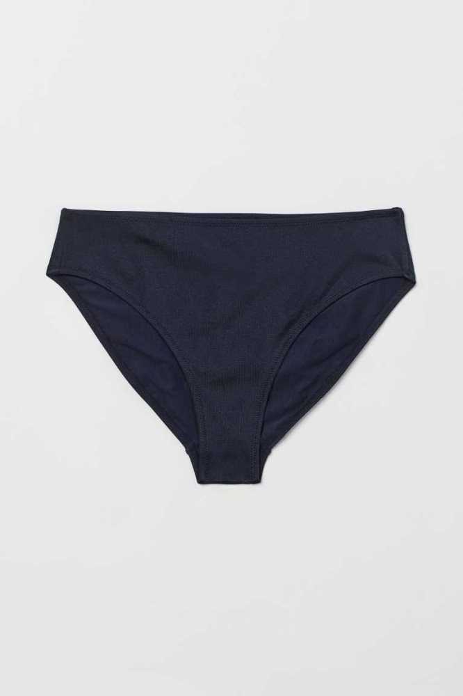 Ropa De Playa H&M Bikini Bottoms Mujer Azules Claro | 846370QMS