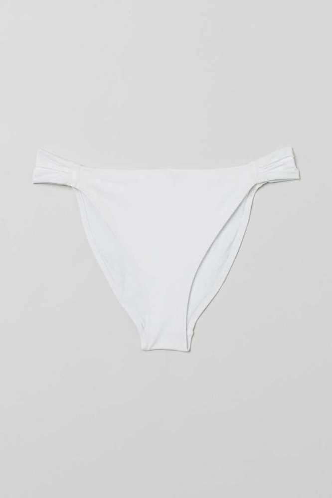 Ropa De Playa H&M Bikini Bottoms Mujer Blancos | 086397MQA