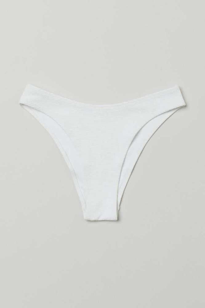 Ropa De Playa H&M Bikini Bottoms Mujer Blancos | 124657HZL