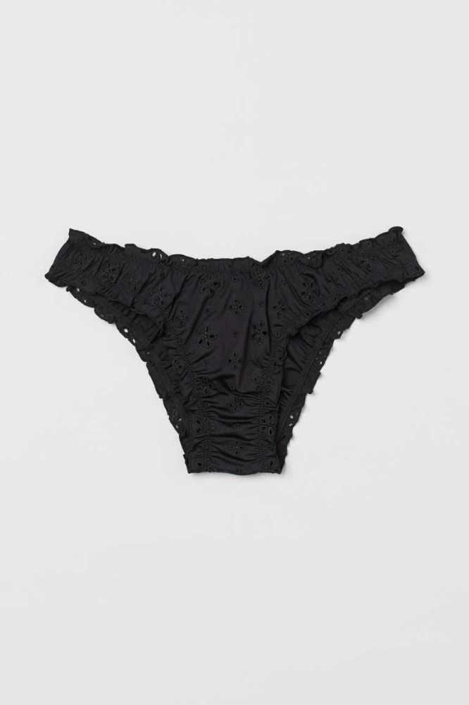 Ropa De Playa H&M Bikini Bottoms Mujer Morados Claro | 519703UDK