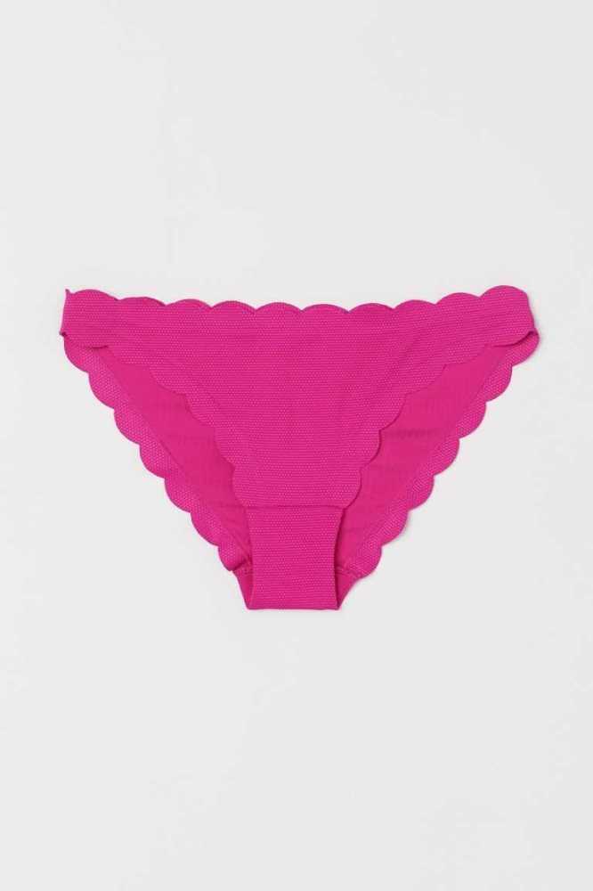 Ropa De Playa H&M Bikini Bottoms Mujer Negros | 518239QIK