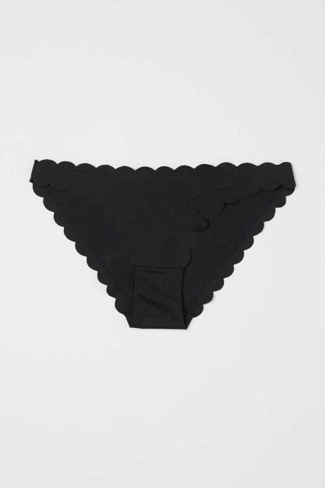 Ropa De Playa H&M Bikini Bottoms Mujer Negros | 518239QIK