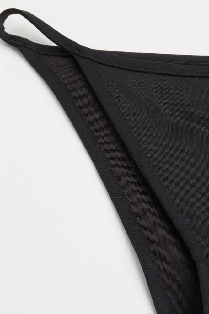 Ropa De Playa H&M Bikini Bottoms Mujer Negros | 802569NZC